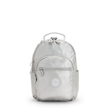 Kipling Seoul Small Metallic Tablet Tietokonelaukut Hopea | FI 1701DF